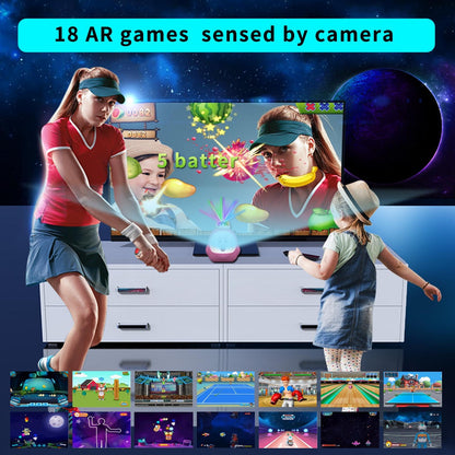 YRPRSODF electronic dance mat for kids and adults with motion sensors, HD camera, 100+ games, 200+ songs, and cartoon modes.