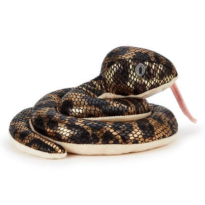 Zappi Co Children's Soft Cuddly Plush Toy Animal - Perfect Perfect Soft Snuggly Playtime Companions for Children (12-15cm /5-6") (Anaconda Snake)