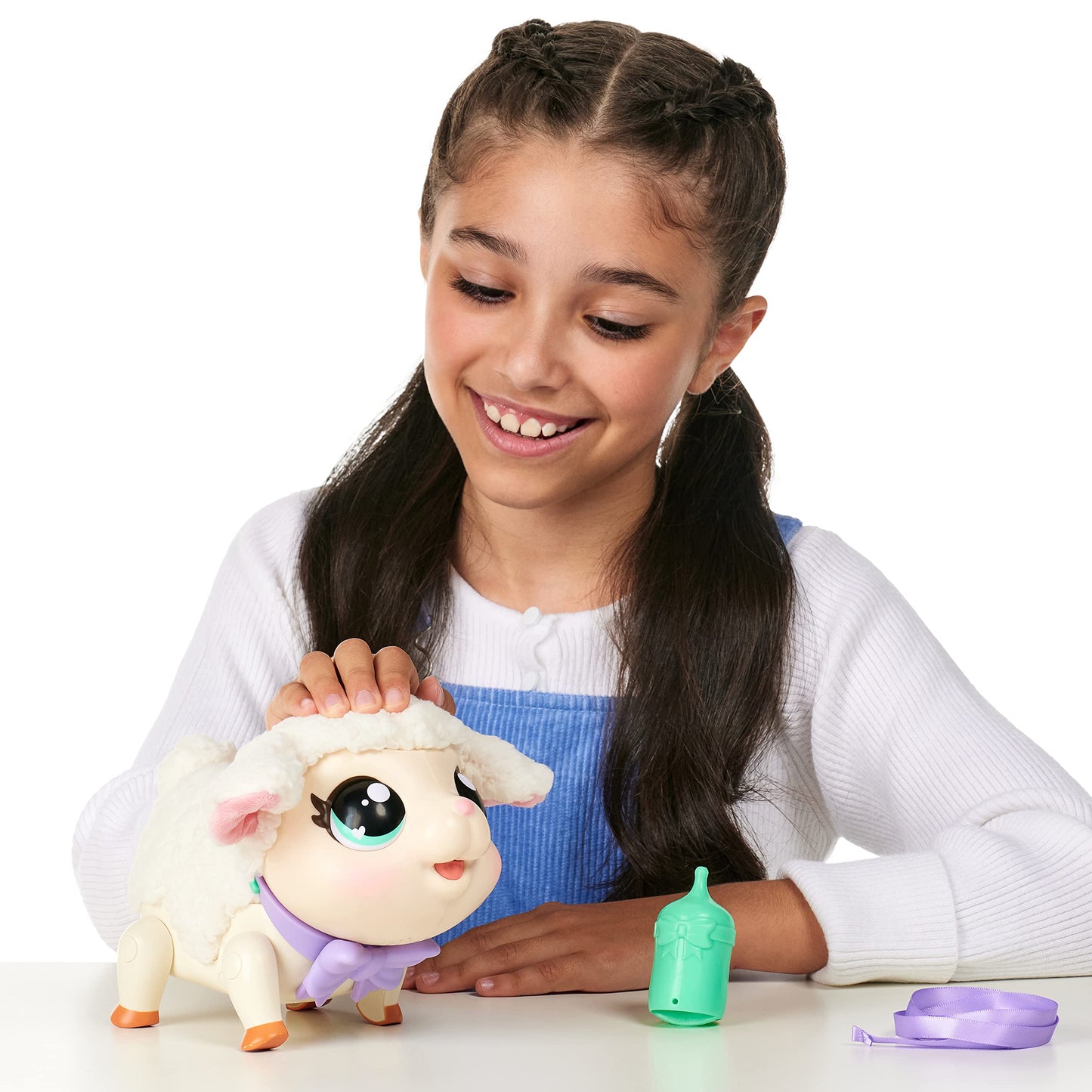 Little Live Pets - My Pet Lamb | Soft and Wooly Interactive Toy Lamb That Walks, Dances 20+ Sounds & Reactions, Batteries Included, For Kids Ages 5+,