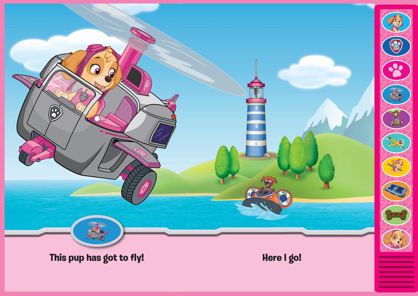 Paw Patrol - I'm Ready To Read with Skye Sound Book - Play-a-Sound - PI Kids