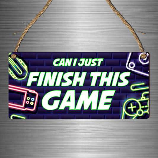 Wooden gamer plaque from Pixie's Gifts featuring gaming-themed decor, ideal for game rooms, Xbox, and PlayStation enthusiasts.