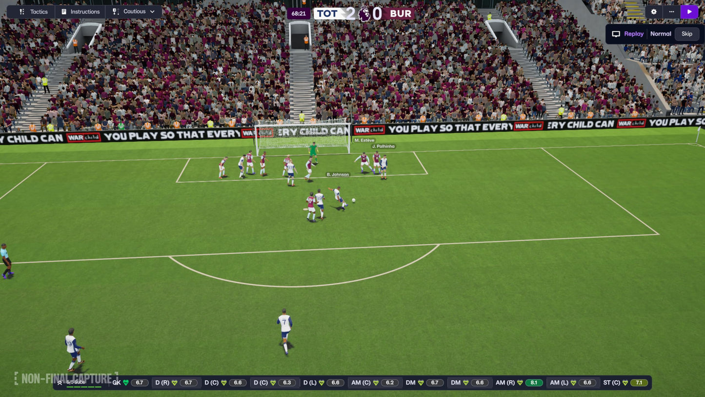 SEGA Football Manager 26 console for PlayStation 5, showcasing the game packaging and console design.
