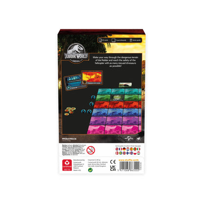 Cartamundi Jurassic World Escape The Island Card Game, For 2-4 Players, Great Gift For Kids Aged 6+