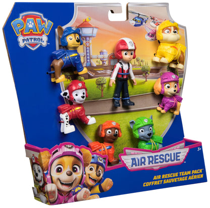 Paw Patrol: Air Rescue Toy Figures Gift Pack, with 7 Collectible Action Figures, Kids’ Toys for Boys & Girls Aged 3 and up