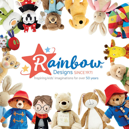 Rainbow Designs Very Hungry Caterpillar Sensory Baby Toy - Soft Activity Toy with Crinkle Sounds, Rattle, Mirror & Teether - Learning Activity Toy for Toddlers- Buggy & Cot Attachable