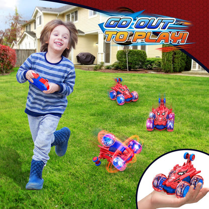 Dreamlandia Remote Control Cars Toys for 3-10 Year Old Boys Girls, Monster Truck Kids Boys Toys age 3-12 Rc Car Christ Mas Gifts for 3-9 Year Old Girls Boys Stocking Fillers Kids Outdoor Garden Games