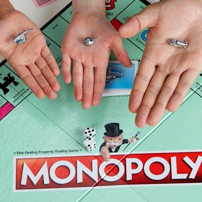 Hasbro Gaming Monopoly, Strategy Board Game for 8+ Year Old Kids, 2-6 Players, Family Games for Children and Adults