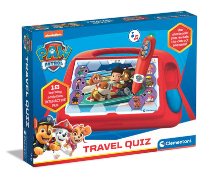 Clementoni- Paw Patrol: Interactive Learning Playtable with Quiz Pen & Educational Cards (4-6 + Years)