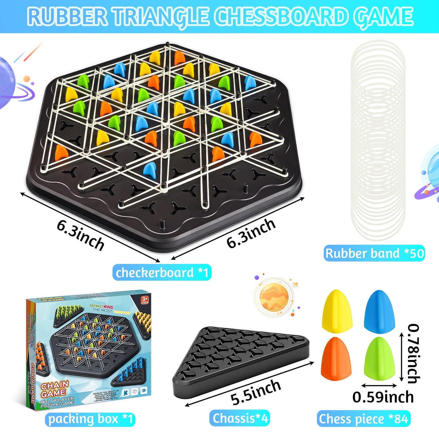 Kykae chess game with a wooden board and pieces, suitable for kids and adults, perfect for family night multiplayer fun.