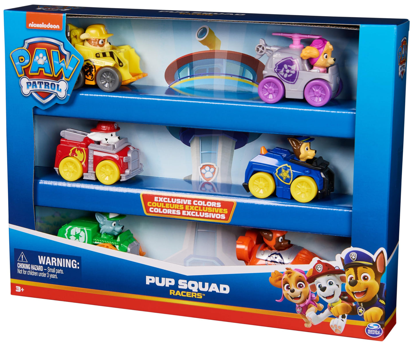 Paw Patrol: Pup Squad Racers, 6-Piece Vehicle Gift Set, Kids’ Toys for Boys & Girls Aged 3 and Up