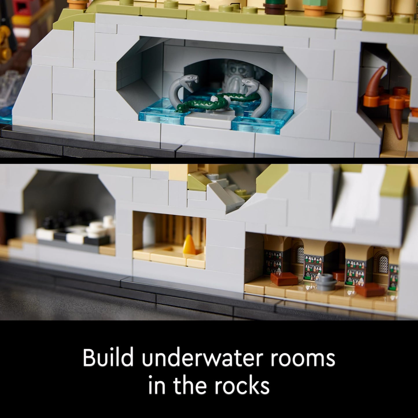 LEGO Harry Potter Hogwarts Castle and Grounds - Collectible Set for Adults incl. Main & Astronomy Towers, Great Hall, Chamber of Secrets & Architect Minifigure - 76419