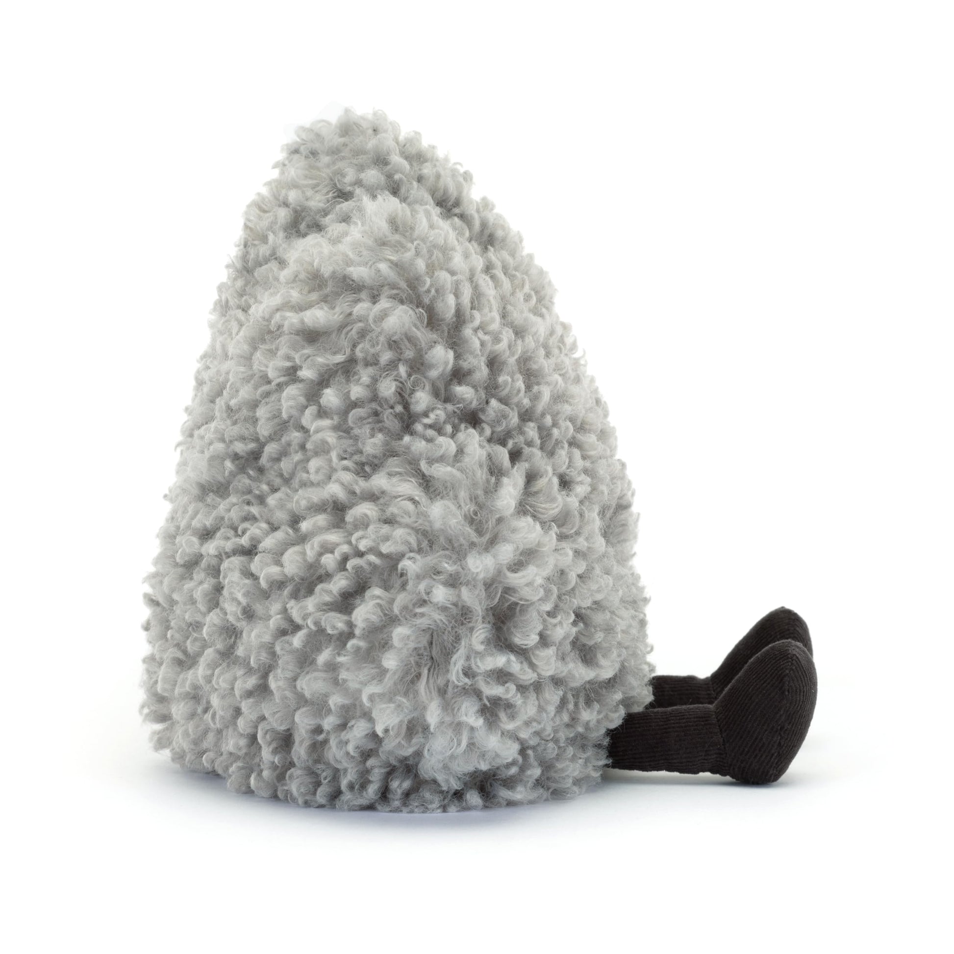 Jellycat Amuseables Storm Cloud Plush with a smiling face and fluffy texture, perfect for cuddling and decor.