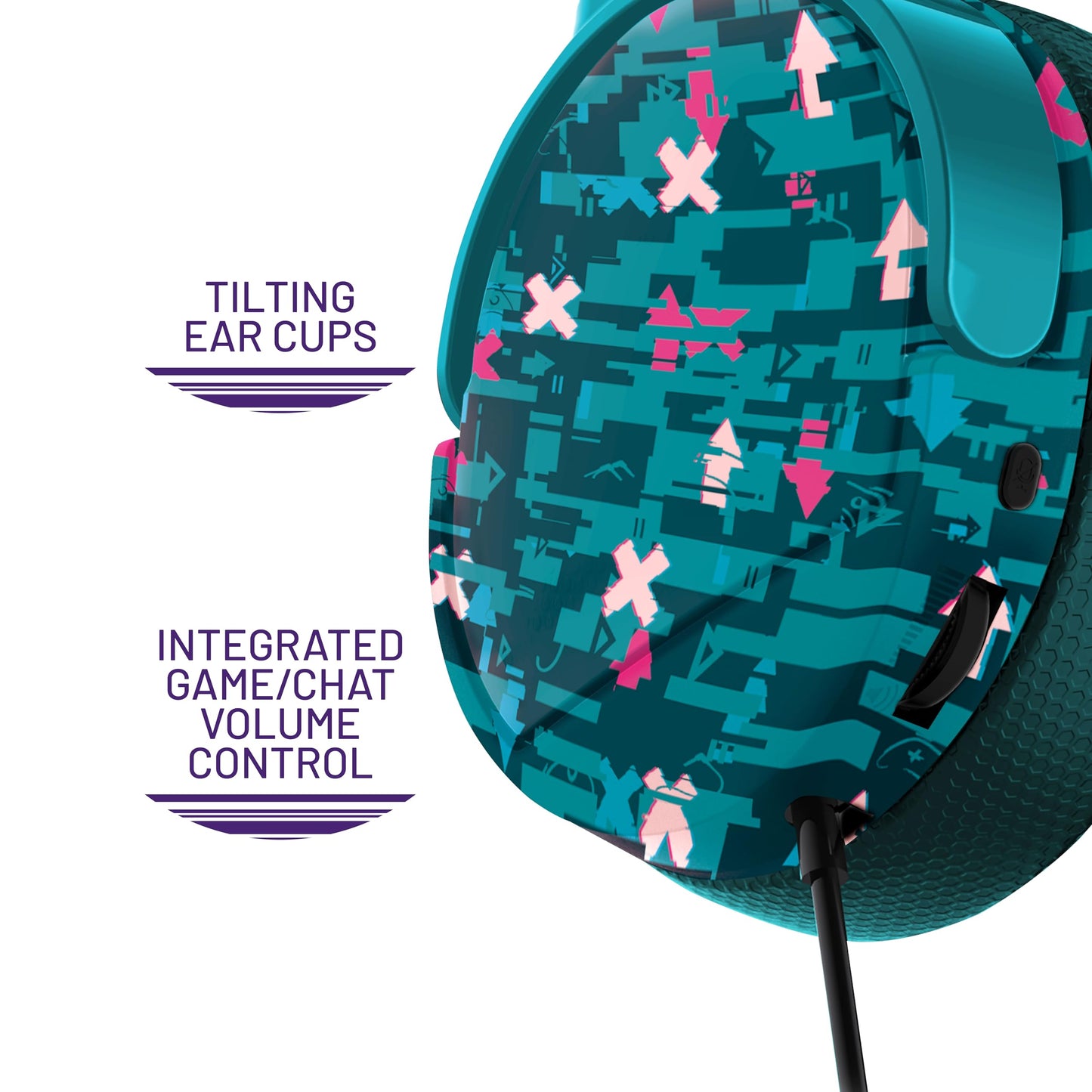 STEALTH PANTHER Headset Range (Glitch Teal)