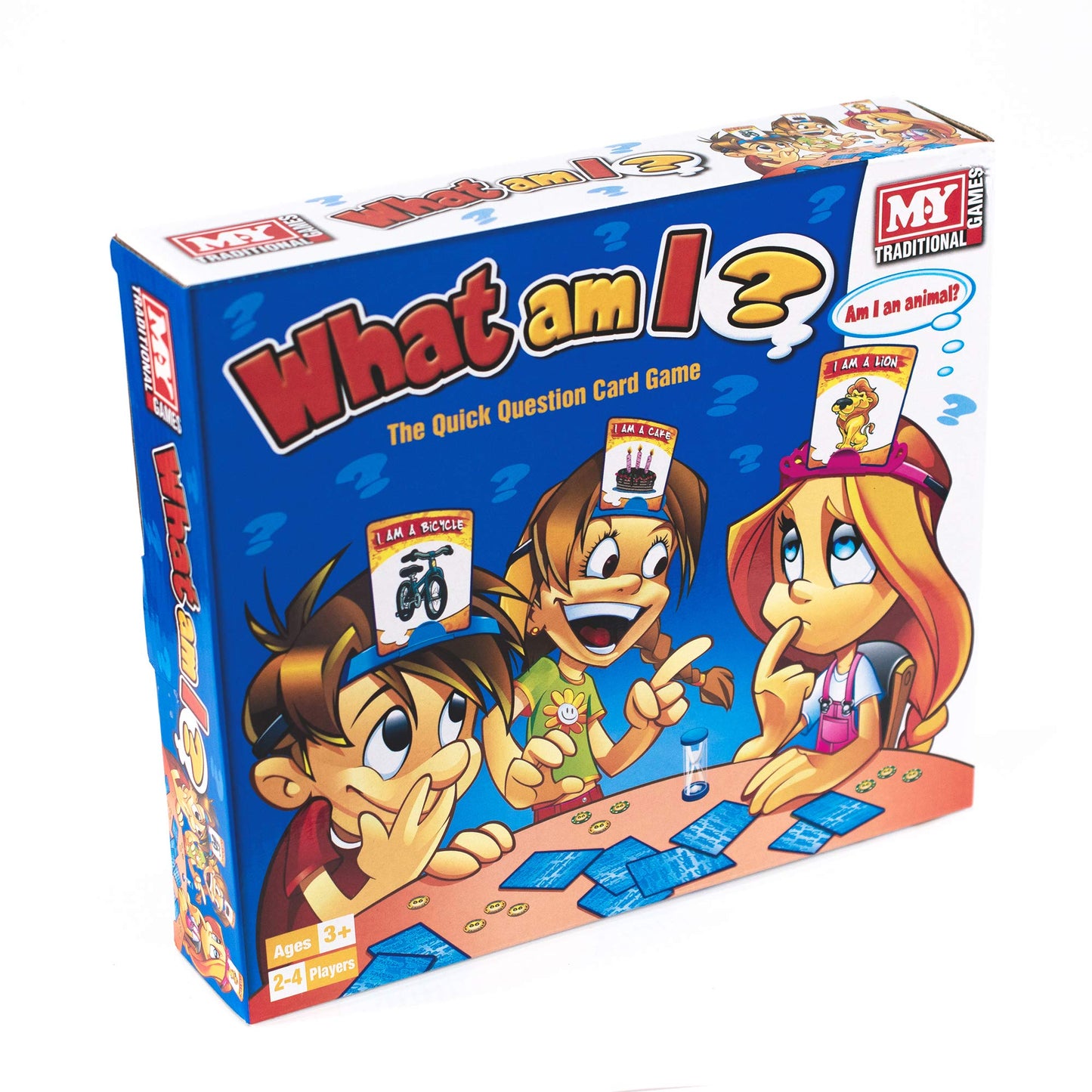 What Am I Family Card Game for Children | Quick Question Card Game Suitable for Adults and Kids