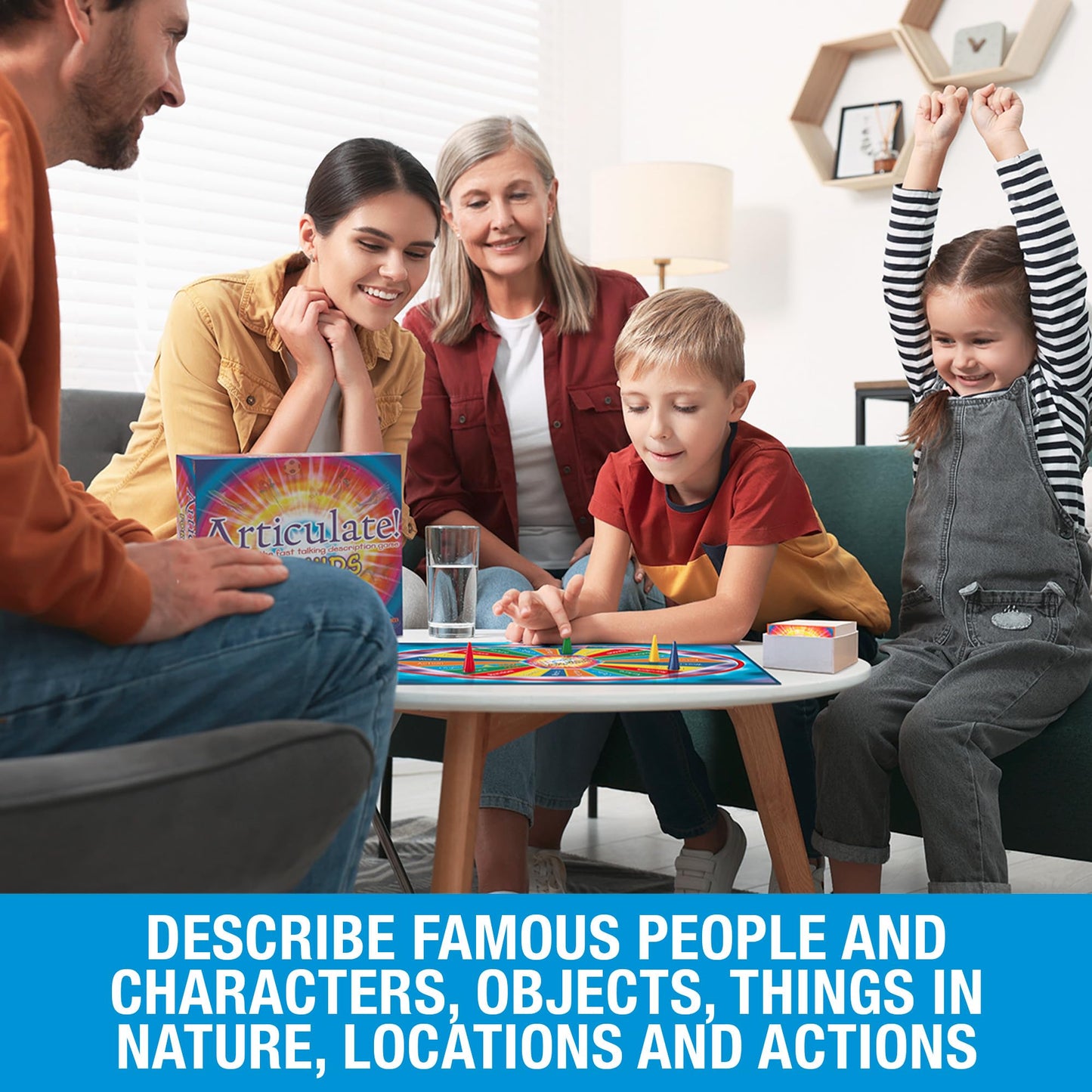 Drumond Park Articulate! For Kids - Family Kids Board Game | The Fast Talking Description Game | Family Games for Adults and Children Suitable From 6+ Years