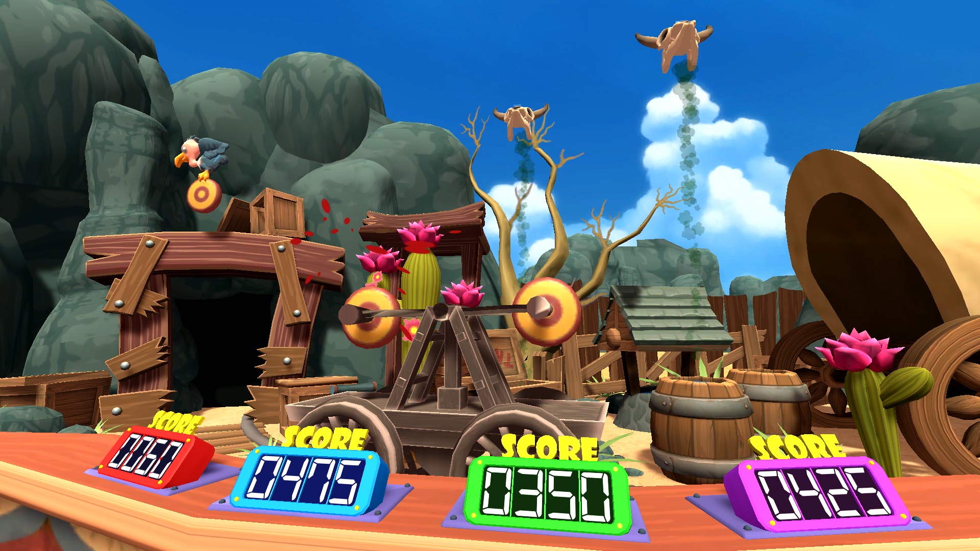 Nintendo Switch Carnival Games Code in Box by 2K, showcasing a colorful game cover with carnival-themed graphics and branding.