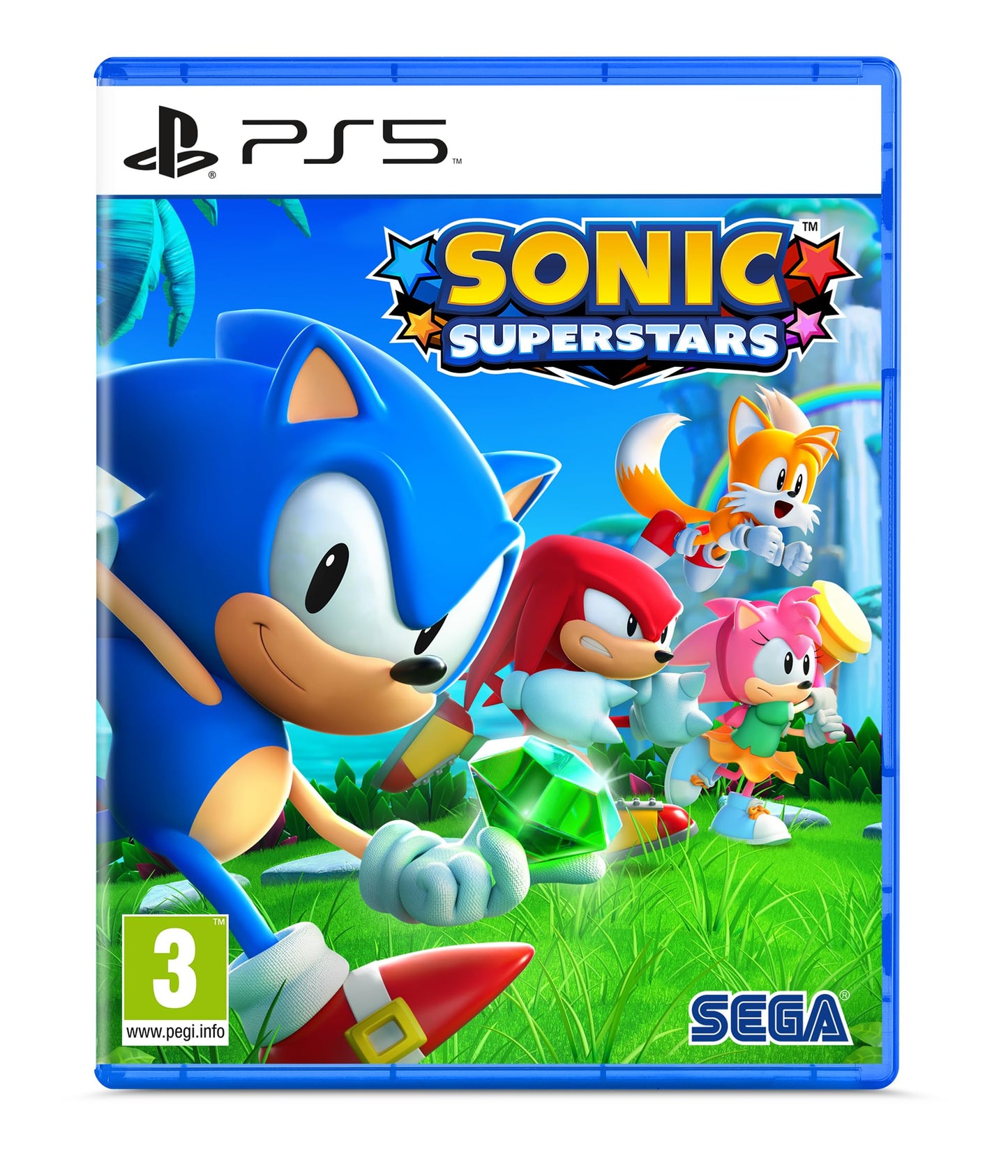 SEGA Sonic Superstars (Playstation 5) (Includes Comic Style Character Skins - Exclusive to Amazon.co.uk)