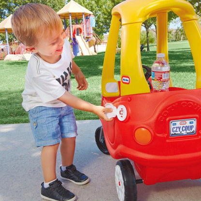 little tikes Cozy Coupe - Ride On for Kids with Real Working Horn, Clicking Ignition Switch, & Fuel Cap - For Kids 18+ Months