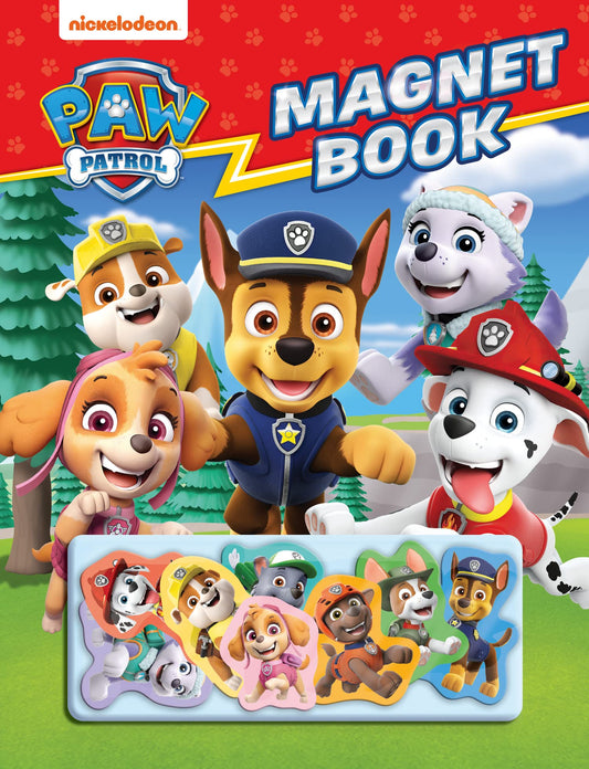 Paw Patrol Magnet Book: With 8 magnets! A fun illustrated play book, the perfect Christmas gift for children aged 3, 4, 5 based on the Nickelodeon TV Series