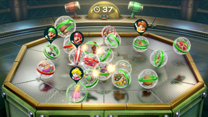 Nintendo Super Mario Party game for Nintendo Switch showing colorful game cover with Mario and friends.