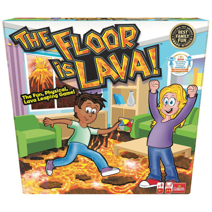The Floor is Lava! | The Fun, Physical, Lava Leaping Game | Kids Party Games | For 2-6 Players | Ages 5+