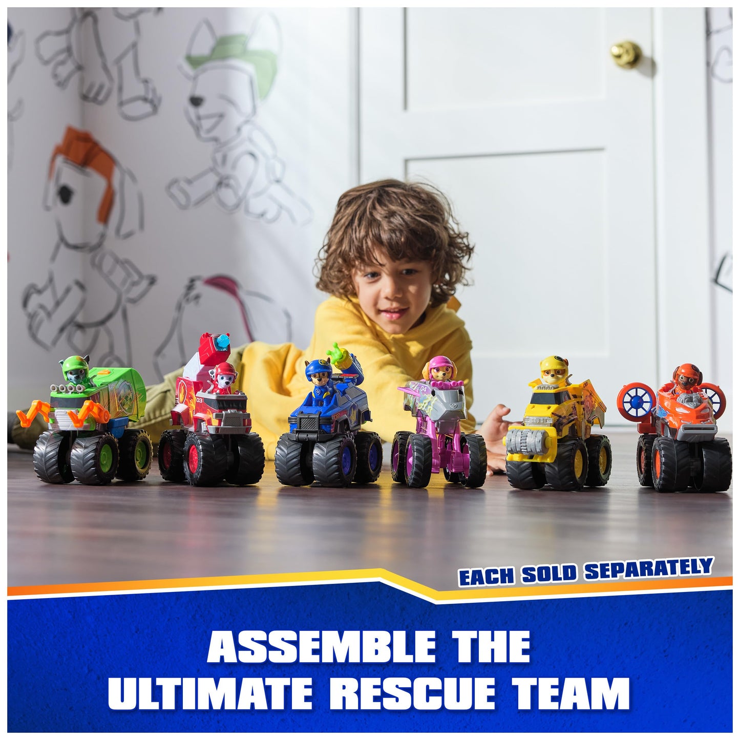 Paw Patrol: Rescue Wheels Chase’s Cruiser, Toy Truck with Projectile Launcher and Collectible Action Figure, Kids’ Toys for Boys & Girls Ages 3 and up