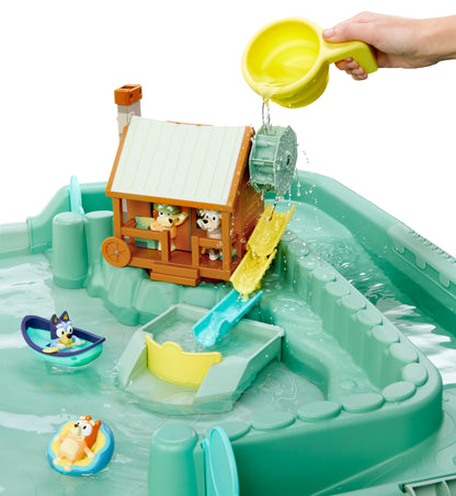 Little Tikes Bluey Bushland Waterplay Adventure with 6 Accessories, Bluey Active Play, for Boys and Girls Age 3+, Green One