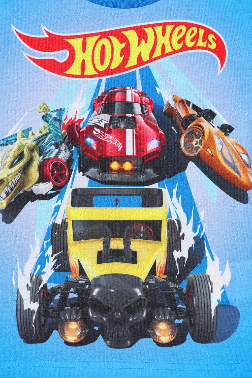 ‎Hot Wheels Boys 3 Pack Kids T-Shirts Childrens Multipack Tshirt (2-3 Years) Multicoloured