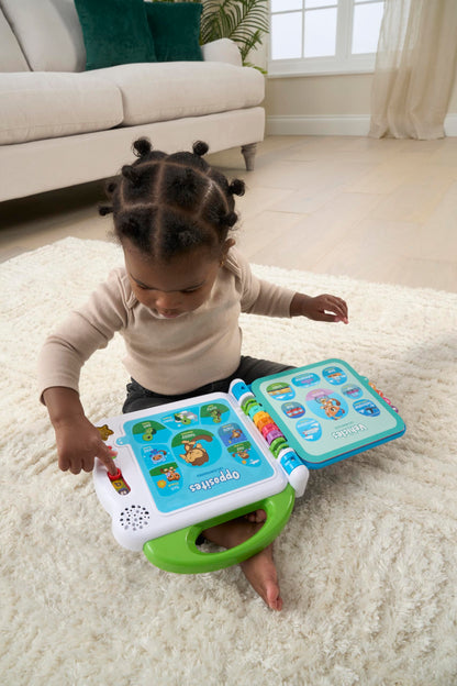 LeapFrog 601503 Learning Friends 100 Words Baby Book Educational and Interactive Bilingual Playbook Toy Toddler and Pre School Boys & Girls 1, 2, 3, 4+ Year Olds, Multi-Colour, One Size