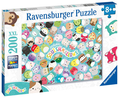 Ravensburger Squishmallow Gifts for Girls and Boys - 200 Piece Jigsaw Puzzle for Kids Age 8 Years +