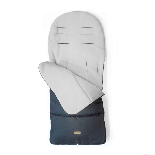 Croc N Frog universal baby bunting footmuff with soft polar fleece, windproof, for strollers, buggies, and prams, keeps toddlers warm.