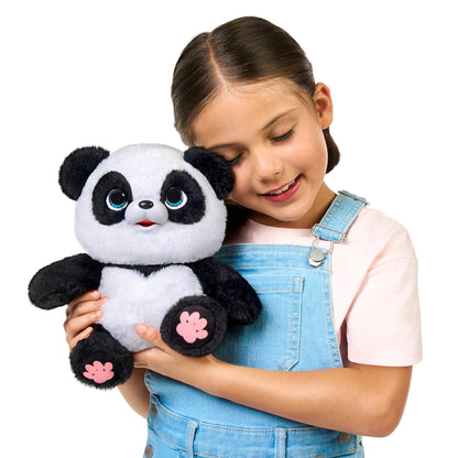 Little Live Pets My Baby Panda ChuChu|Interactive Pet with 50+ Sounds & Reactions, Kicks Feet, Poops, Giggles & More – Includes Potty & Repeat Play – Fun & Adorable Gift for Kids