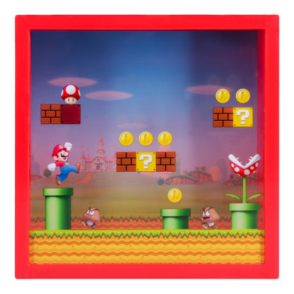 Super Mario themed piggy bank by Paladone, 18cm, featuring Super Mario design, ideal for saving coins and Mario Bros fans.
