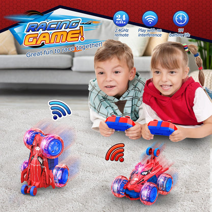 Dreamlandia Remote Control Cars Toys for 3-10 Year Old Boys Girls, Monster Truck Kids Boys Toys age 3-12 Rc Car Christ Mas Gifts for 3-9 Year Old Girls Boys Stocking Fillers Kids Outdoor Garden Games