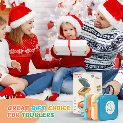 Bambebe Baby Busy Board for 1 Year Old, Montessori Toys for Toddlers 1-3, Travel Busy Cube Sensory Activity Toy, Learning Gifts for 1 Year Old Boy Girl