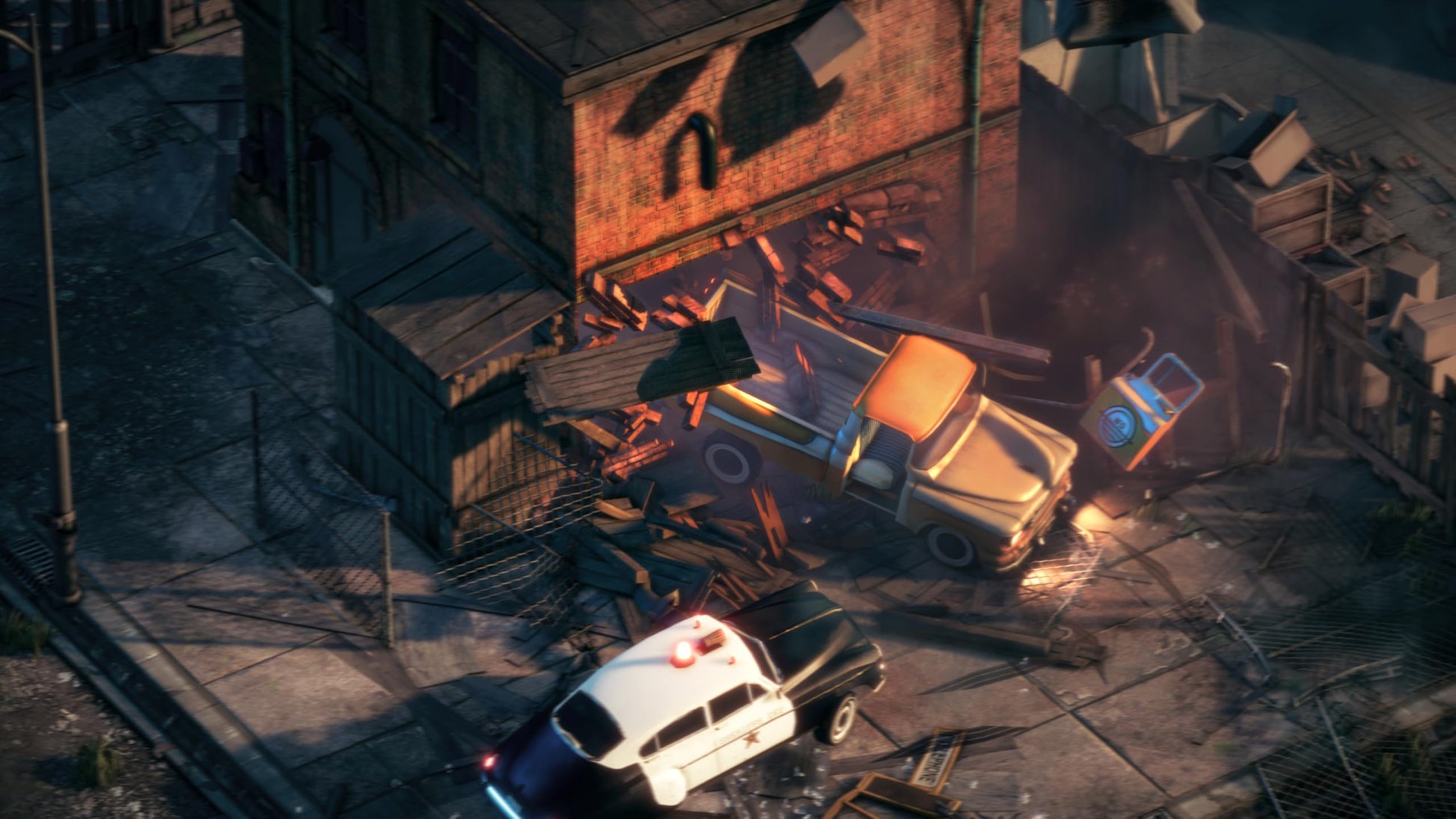 Cover art for Deliver At All Costs PS5 game by Konami featuring futuristic military scene with soldiers and combat vehicles.
