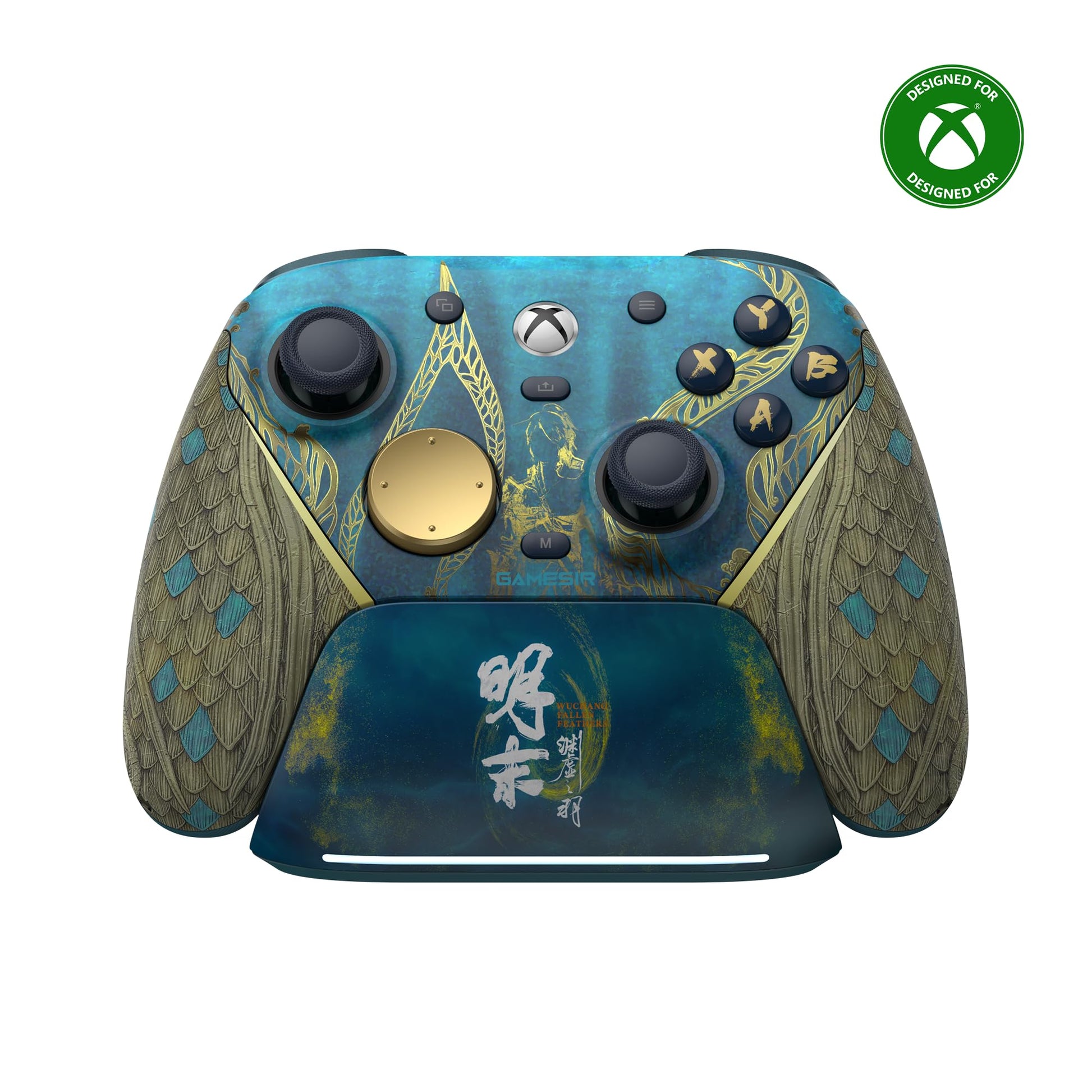 GameSir G7 Pro wireless controller for Xbox, PC, and Android with Hall Effect triggers and TMR sticks, black design.