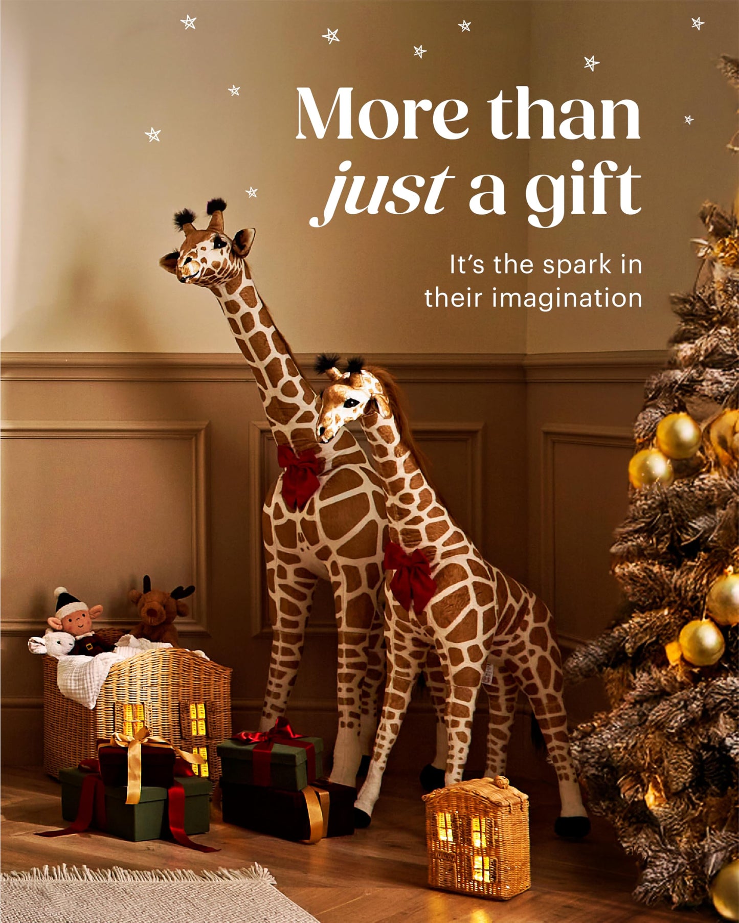 CuddleCo Standing Giraffe Plush Toy – Large Soft Stuffed Animal, Cuddly Giraffe Toy for Kids, Safari Nursery Decor, Plush Toys for Girls and Boys