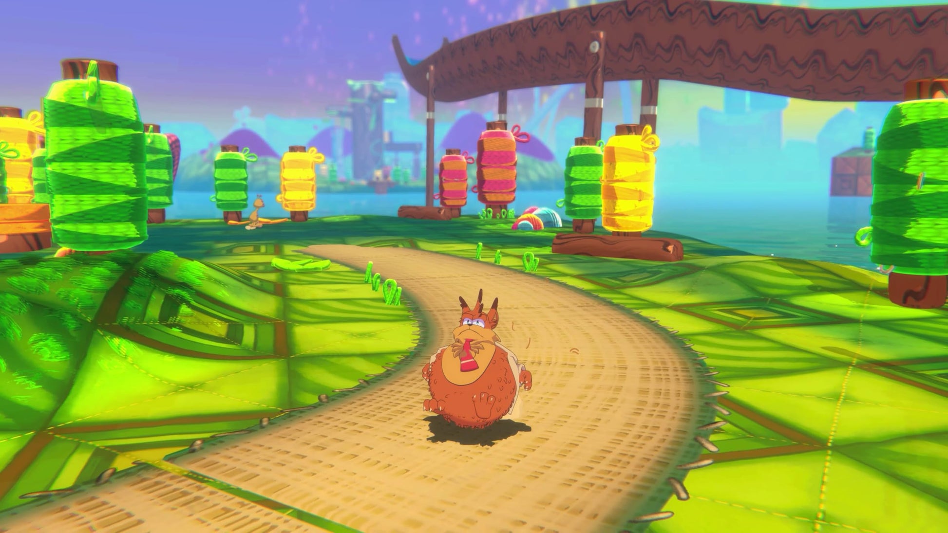 Bubsy 4D Pawsome Edition game for Nintendo Switch, featuring colorful cover art with Bubsy the cat character and vibrant background.