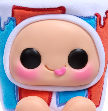 Hyojo ICEE Slushies Series - Soft Collectable Plush Characters, 3 to Collect Including Cherry, Blue Raspberry and White Cherry, For All Ages
