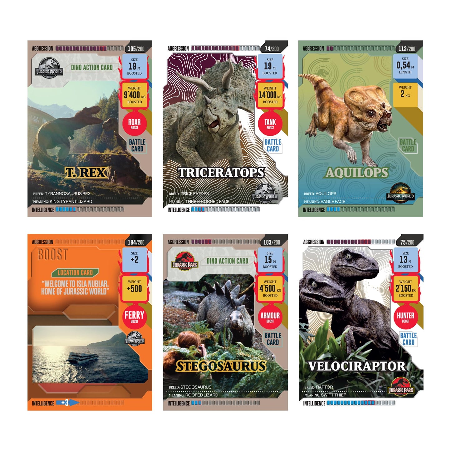 Jurassic World Trading Card Collection - x24 Packs