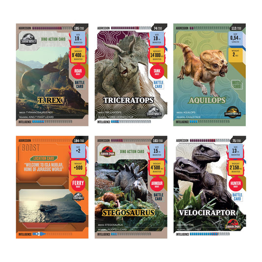 Jurassic World Trading Card Collection - x24 Packs