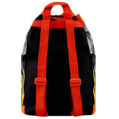 Hot Wheels Boys Swim Bag, Boys Swimming Bag For Summer, Drawstring Bags For Children, Official Merchandise, One Size Black