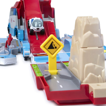 Paw Patrol, Launch’N Haul PAW Patroller, Transforming 2-in-1 Track Set for True Metal Die-Cast Vehicles