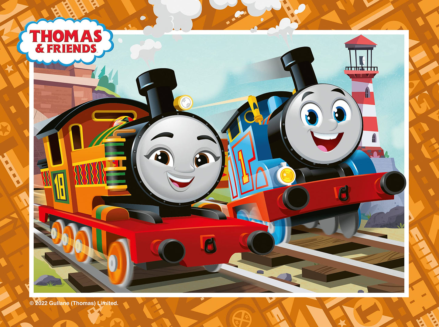 Ravensburger Thomas & Friends 4 in a Box Jigsaw Puzzles for Kids Age 3 Years Up - 12, 16, 20 & 24 Pieces - Educational Toys for Toddlers