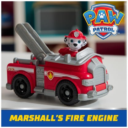 Paw Patrol, Marshall’s Fire Engine, Toy Vehicle with Collectible Action Figure, Sustainably Minded Kids’ Toys for Boys & Girls Aged 3 and Up