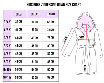 Minecraft - Dressing Gown Kids Fleece Hooded with Creeper Design Official Merchandise Boys Gowns for Boys' Sleepwear & Robes Age 7-8 Years, Black