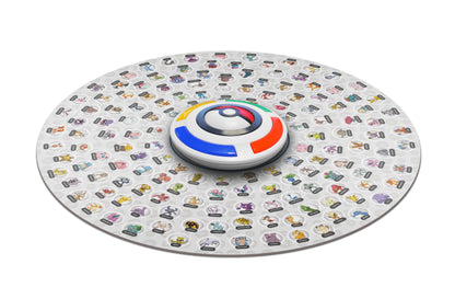 Pokémon Trainer Expert Game with double-sided board for 1-4 players, featuring character guessing from Pokémon 151.