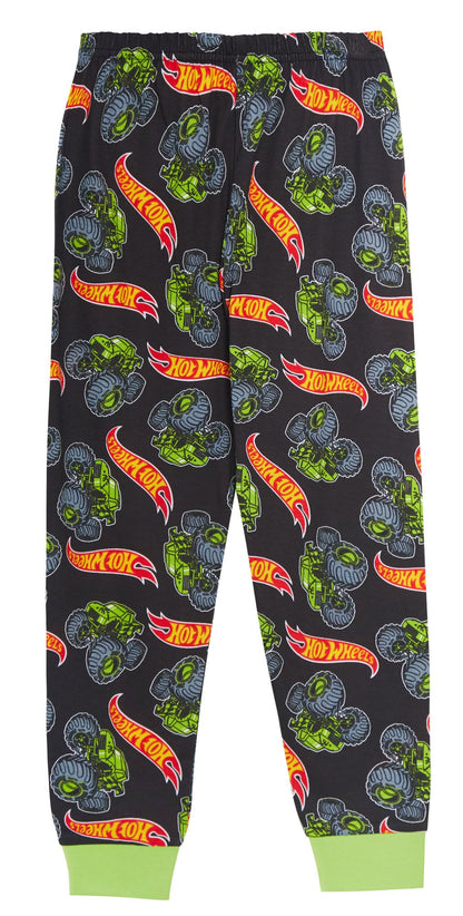 Hot Wheels Boys Monster Trucks Pyjamas 5-6 Years Multi