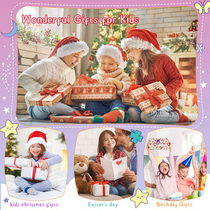 Unicorn Gifts for Girls - Arts Crafts Jewellery Bracelet Making Kit for Kids Age 7 8 9 10+ Year Old, Christmas Birthday Presents, Advent Calendar Stocking Fillers for Children